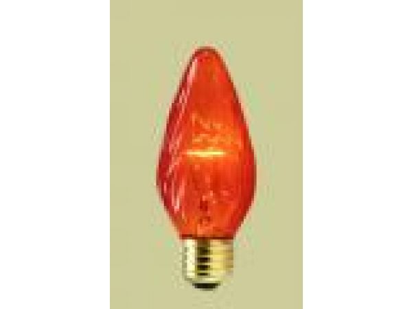 25 Watt Amber Flame Bulb