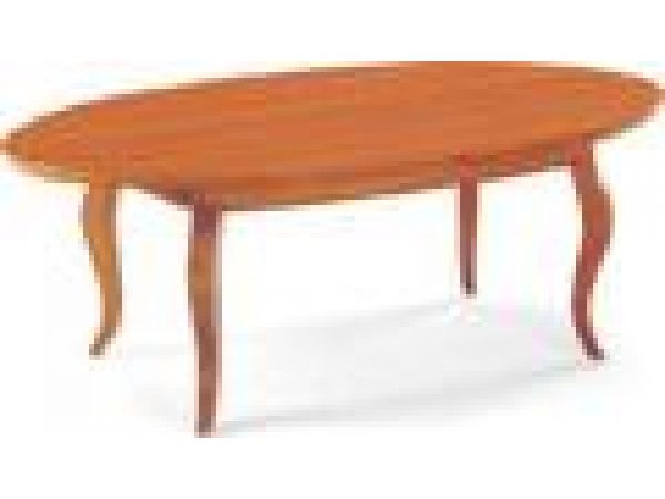 L2448VQ Oval Occasional Table