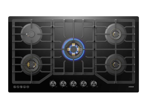 36-inch Black Gold Series Gas Cooktop [ZG-9500B]