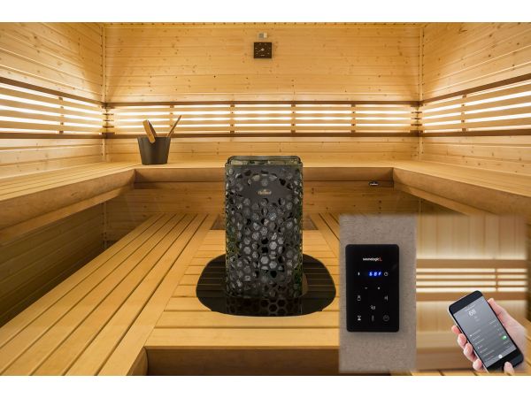 North America\'s First Sauna Control with Worldwide Mobile App