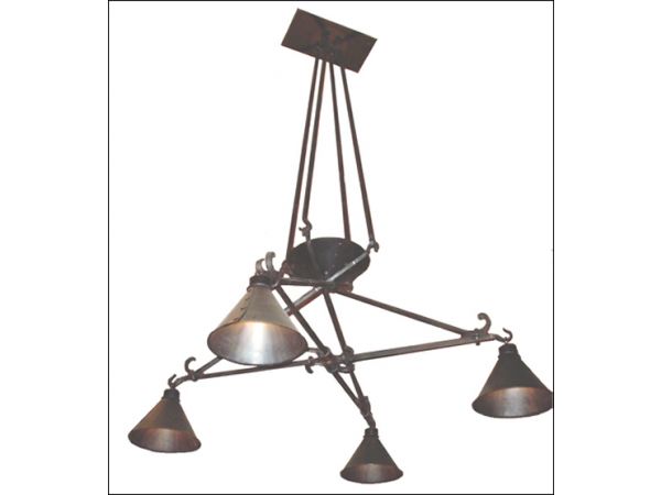 Forged Iron Chandelier #12
