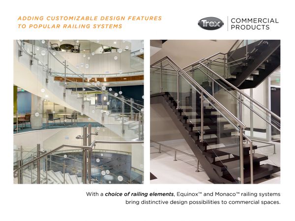 Customizable Design Features to Popular Railing Systems
