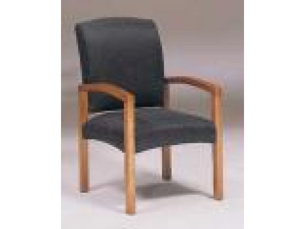HC-6129 Chair (High Back Open Arm)