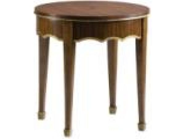Scalloped Occasional Table