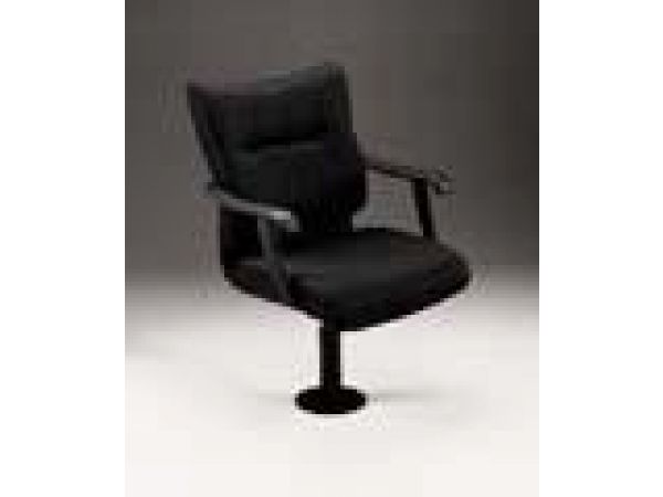 C1201-600 Mid Back Pocket  Fixed Base Chair