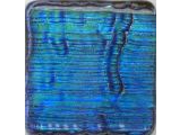 Glass Tiles-2x2 Blue/Green Fipple