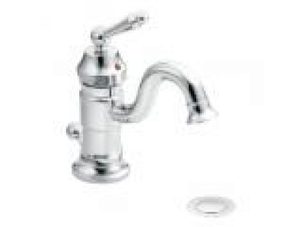One Handle Bathroom Sink Faucet with Drain Assembl