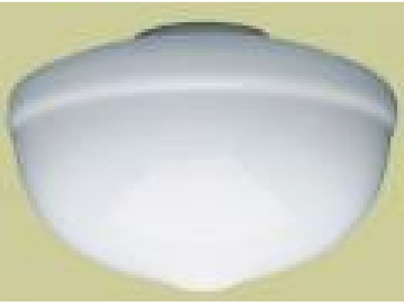 Rounded 16 Inch Opal Schoolhouse Shade