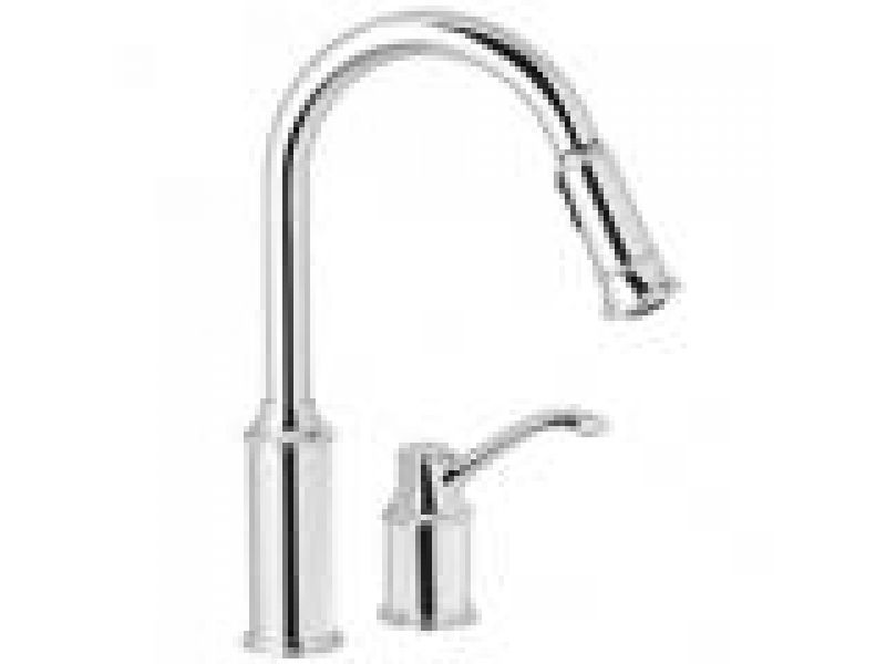 One Handle Kitchen Faucet with Pulldown Spout