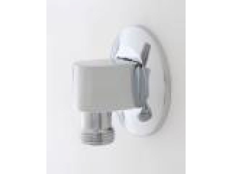 90 Degree Water Supply Elbow and Escutcheon