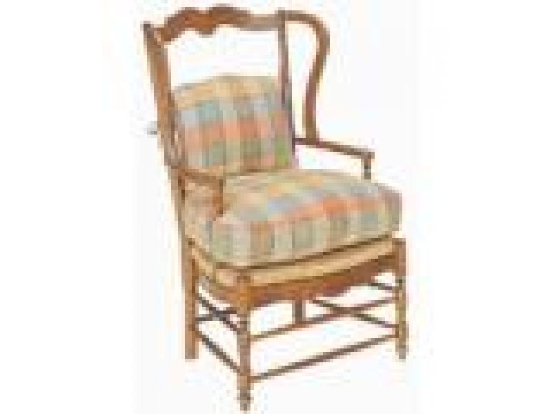 Ladder Back Wing Chair