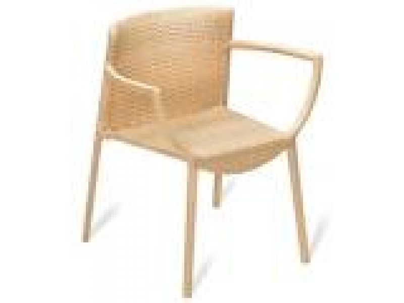 Delta Stacking Arm Chair