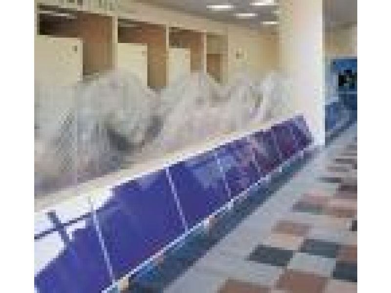 Wave Design Partition Wall