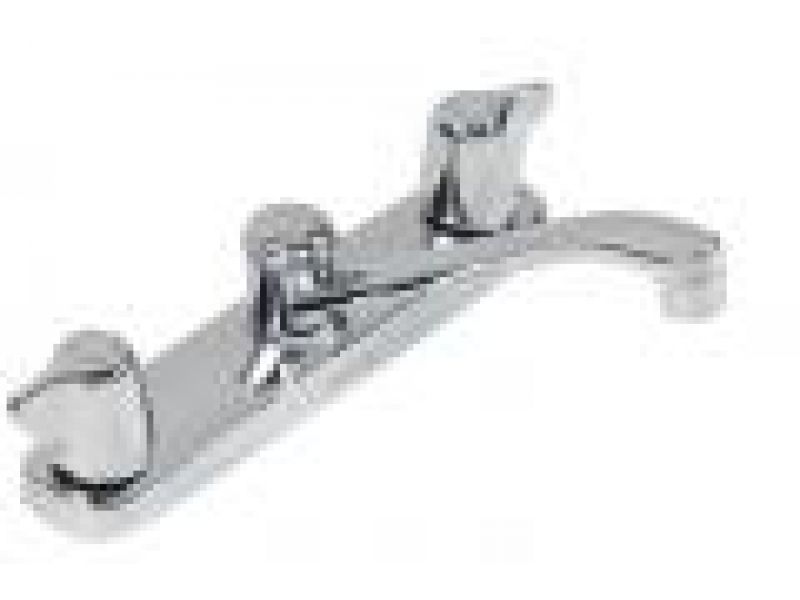 Two Handle Kitchen Faucet with Tubular Spout (Maxw