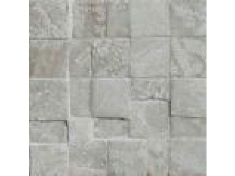 Stone Mosaics-White Bugs