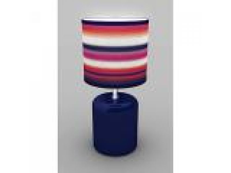 Blue Tempo Table Lamp