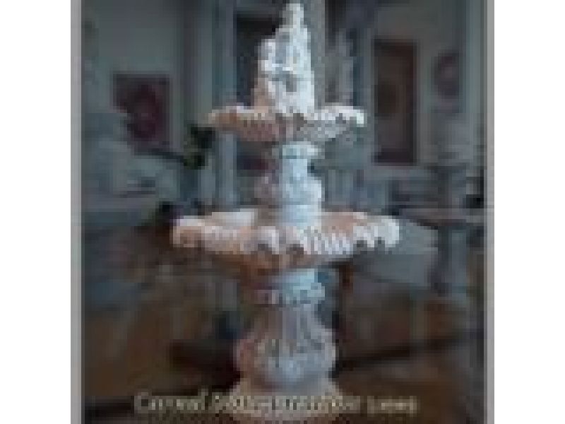 TF-15-72, Two-Tiered Fountain W/Boys & Jugs