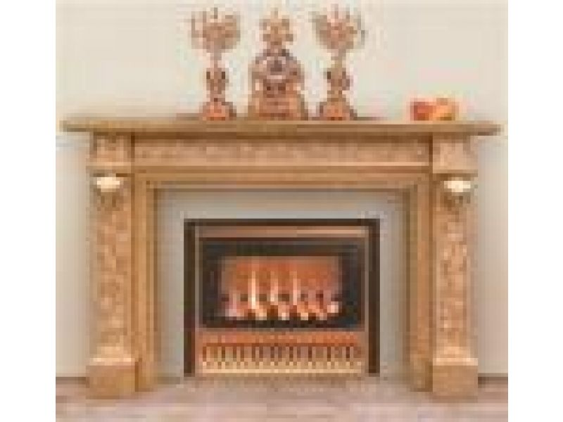 Metal Fireplace Mantels-Model -Westminster-WA-BL-103
