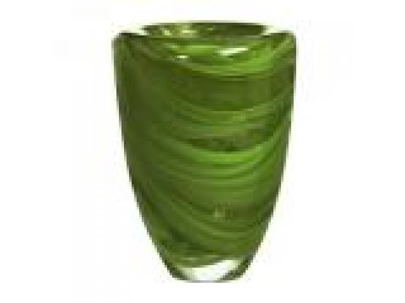 Atoll Grass Green Vase