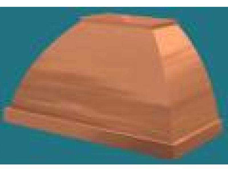Double Step Tapered Roll Copper Hood