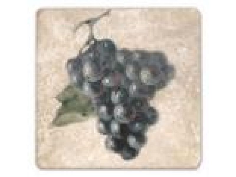 AWAG4021 PURPLE GRAPES ACCENT PIECE