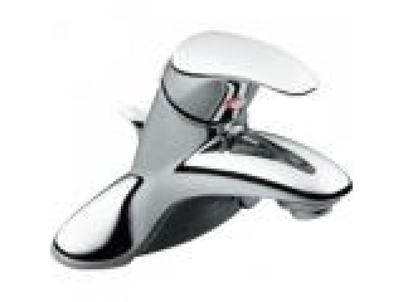 One Handle Bathroom Sink Faucet with Metal Drain A