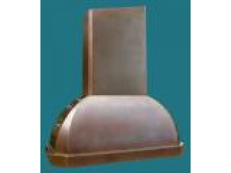 Double Mitre Double Step Roll Copper Hood
