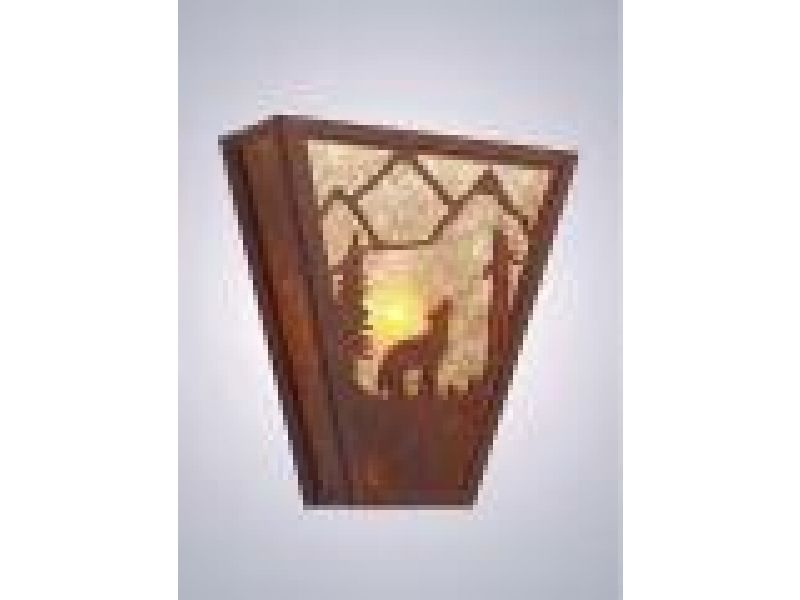 Vegas Sconce - BARK AT THE MOON
