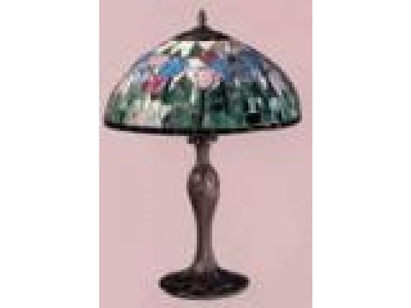 Tulip Garden Tiffany Table Lamp