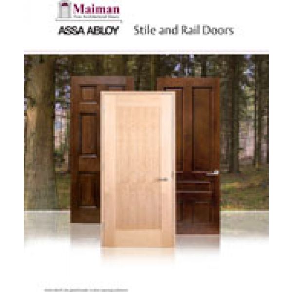 stiles and rails on doors
