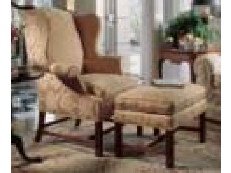 8443-000 Wing Chair 8343-000 Ottoman