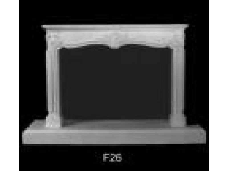 Cast Stone Fireplace Mantels - Model - F26