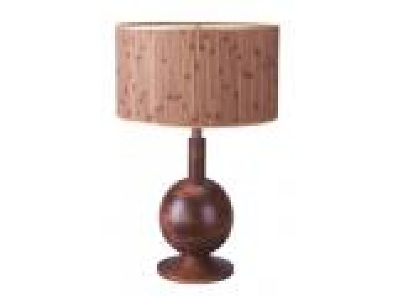 BUTA TABLE LAMP WITH COCO REED SHADE