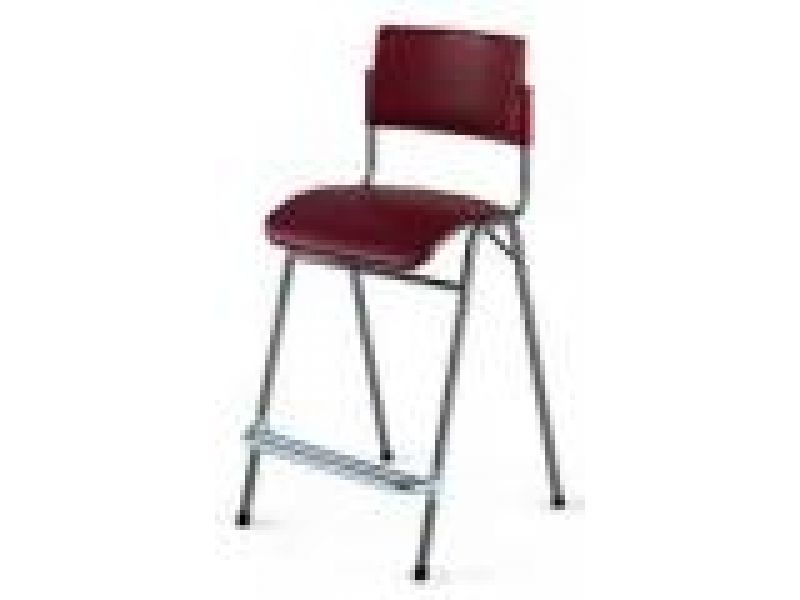 1051 Mandal Prima student chair with plastic seat