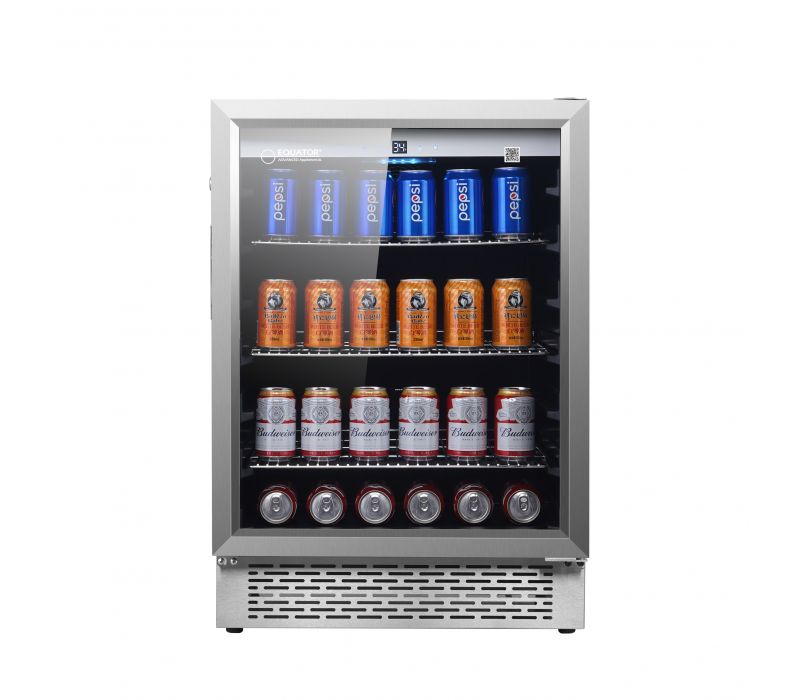 4.6cf Built-in/Freestanding Outdoor/Indoor Refrigerator with 7 Color LED Lights