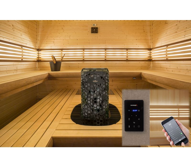North America\'s First Sauna Control with Worldwide Mobile App