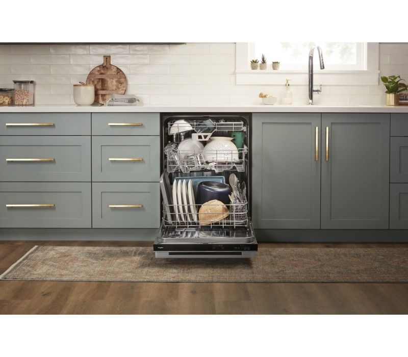 Whirlpool® Fingerprint Resistant Quiet Dishwasher with 3rd Rack & Large Capacity