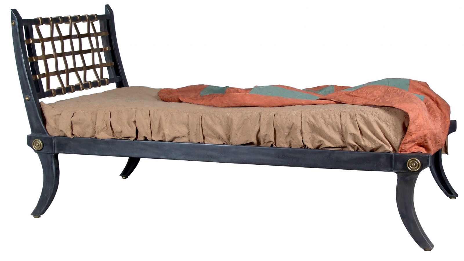 BE7815 Klismos Bed (Twin Size)