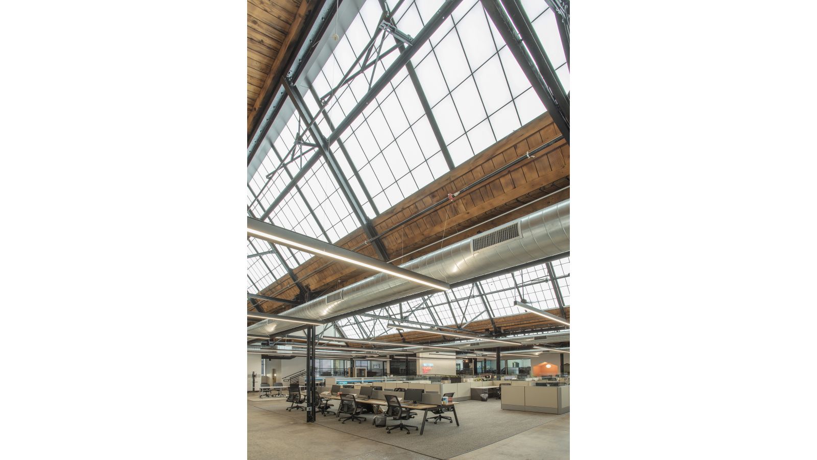 Adaptive Reuse Project Transform 105-Year-Old Factory into Versatile Headquarters and Office Space