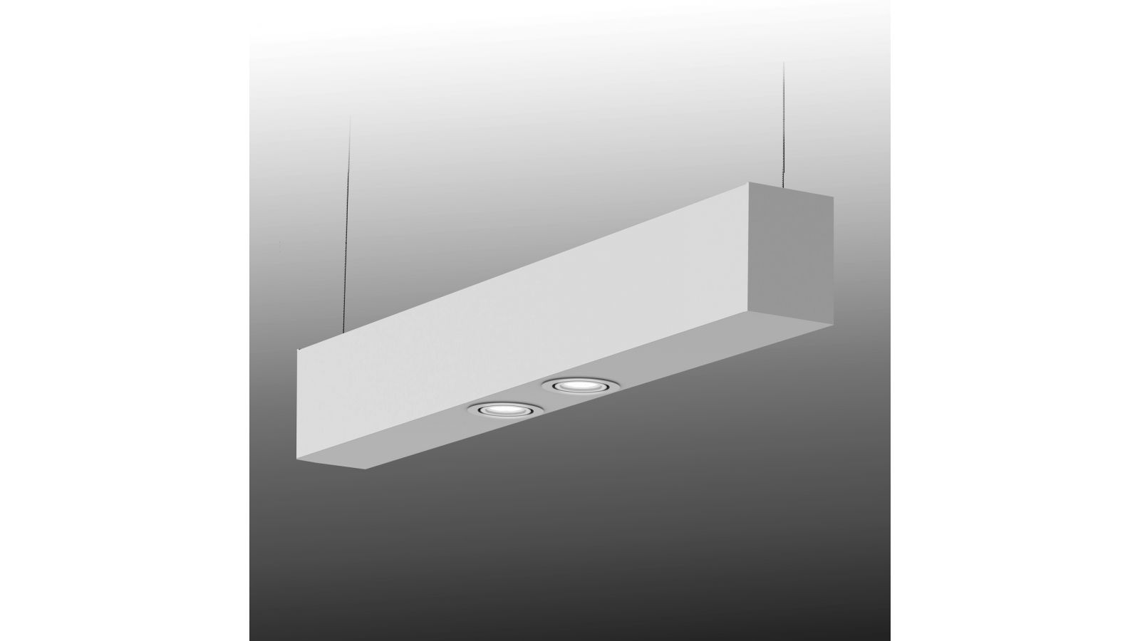 Neo-Ray Straight and Narrow 23 LED Custom Pendant
