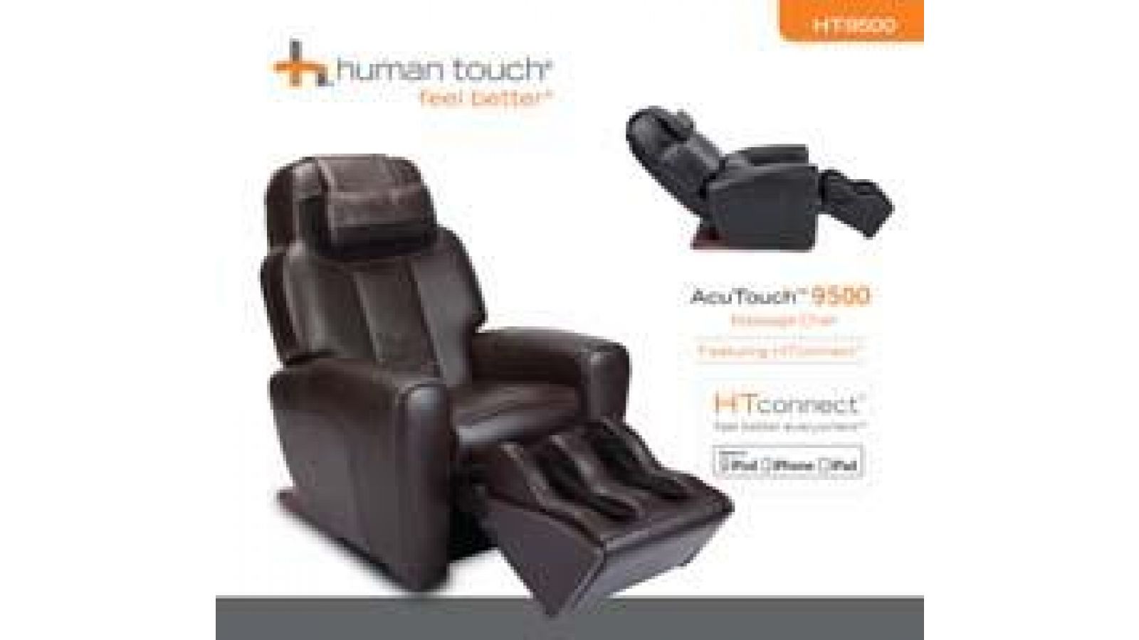 AcuTouch 9500 Massage Chair Featuring HT-Connect