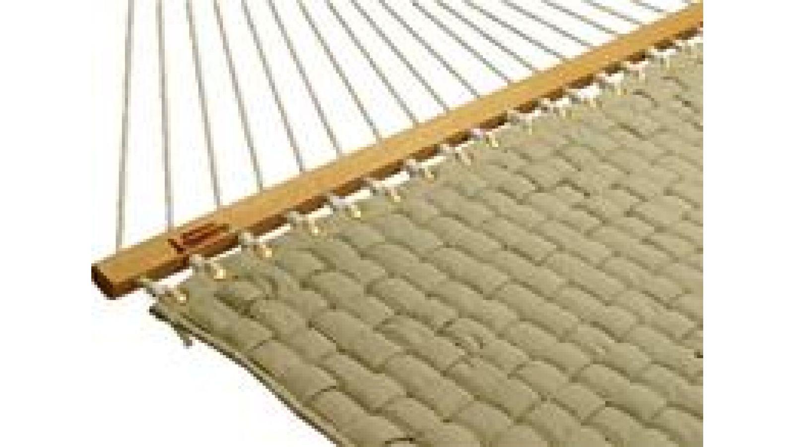 Flax-Color Soft Weave Large Quilted Hammock