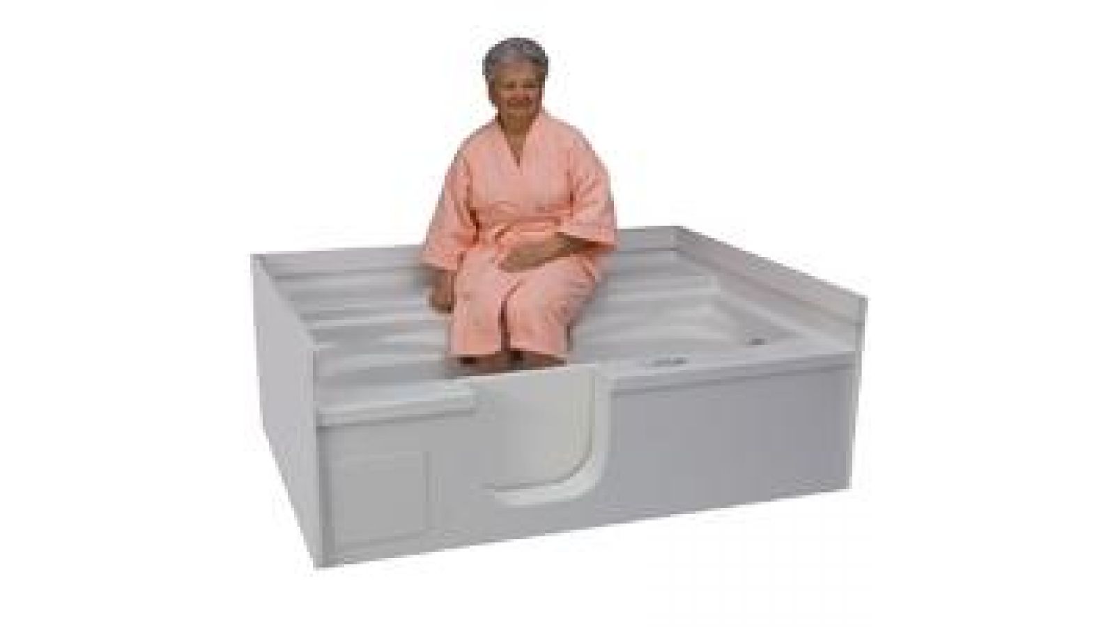 Safety Bath SoLo with Shower Deck