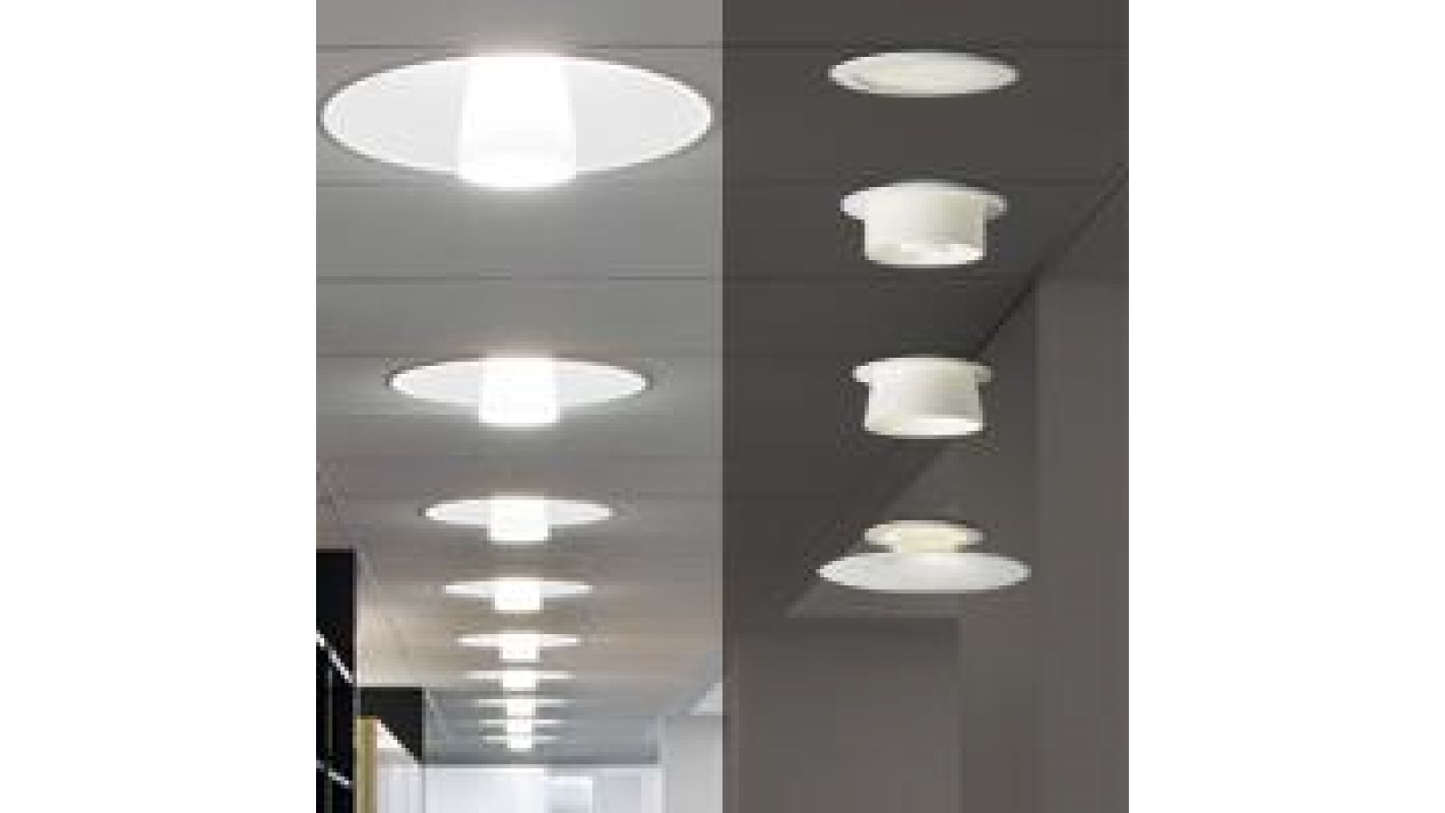 White Ceiling Series Fixtures