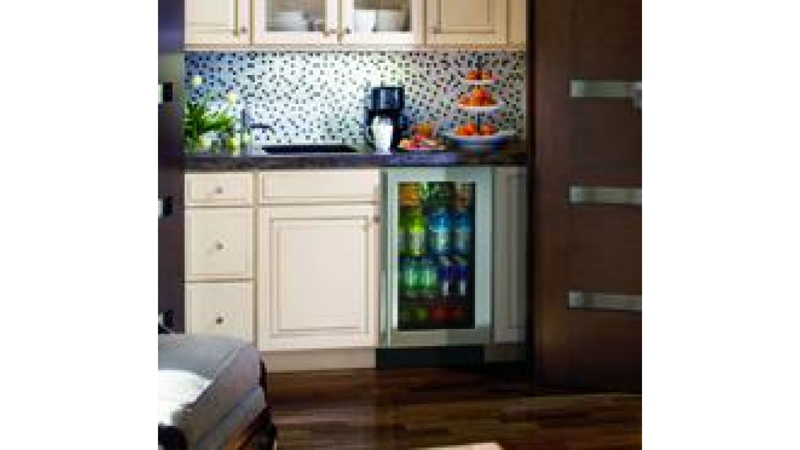 3018RGL, 18 Modular 3000 Series Glass Door Refrigerator