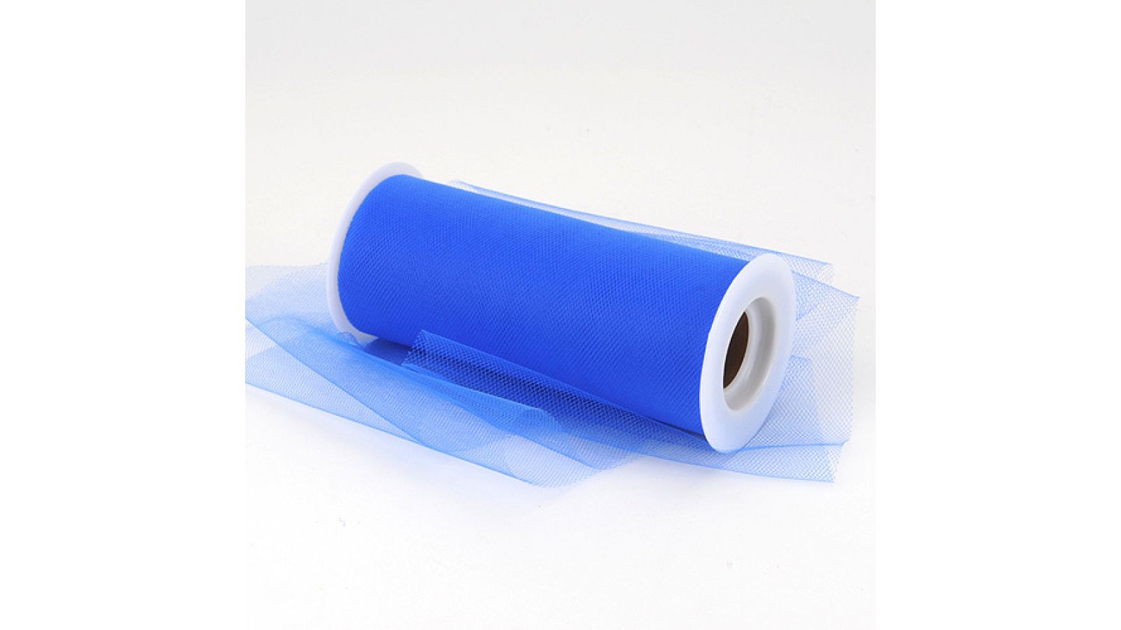 6 inch Royal Blue Premium Polyester Tulle Fabric