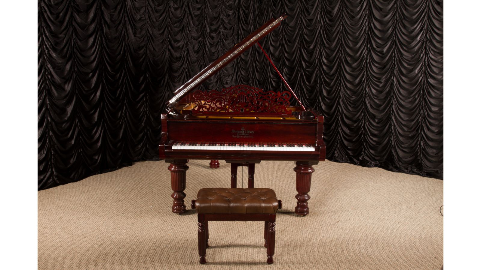 Antique Piano Shop’s Steinway & Sons Model C Rosewood Concert Grand Piano