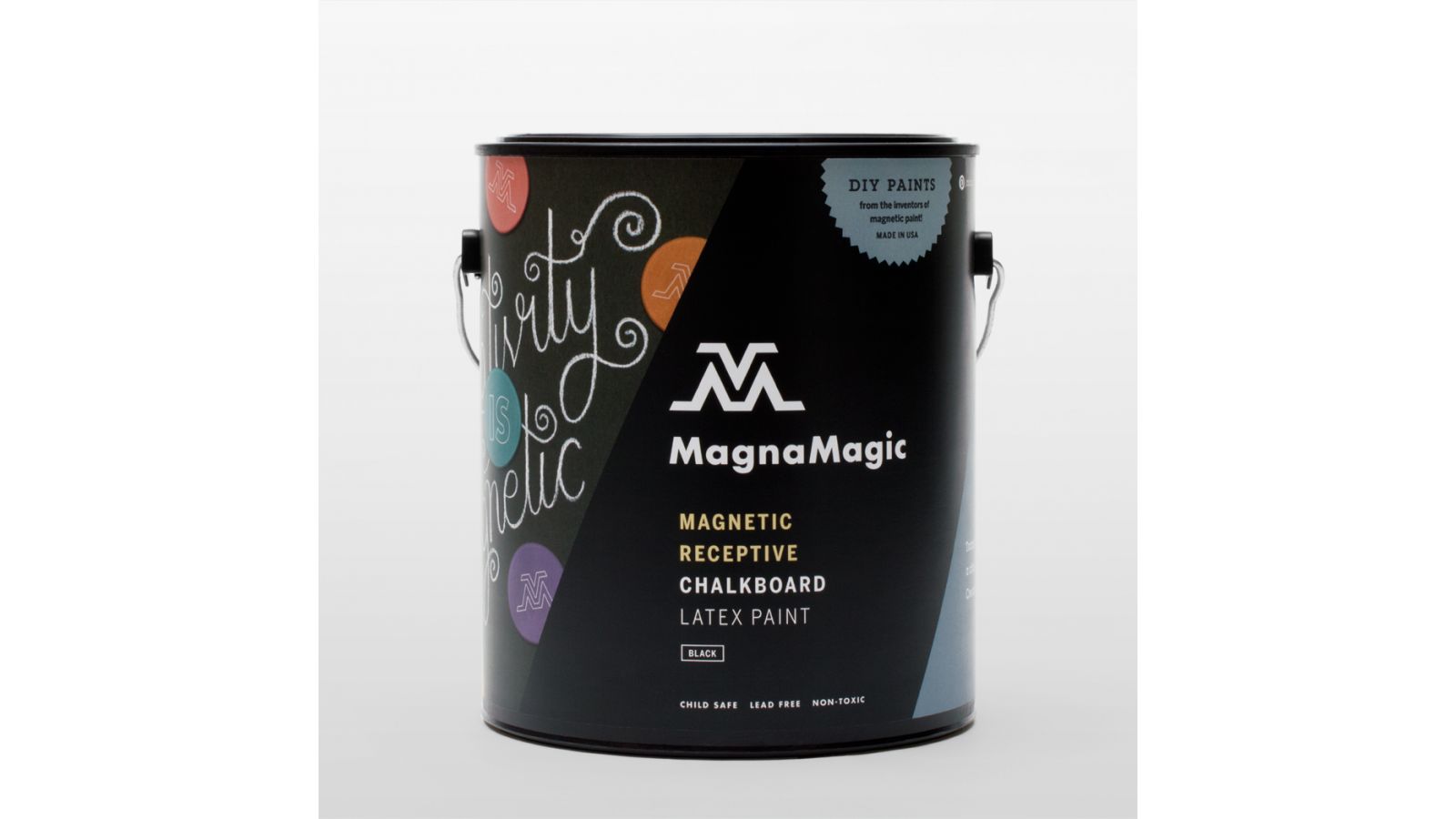 MagnaMagic Magnetic Receptive Chalkboard Paint