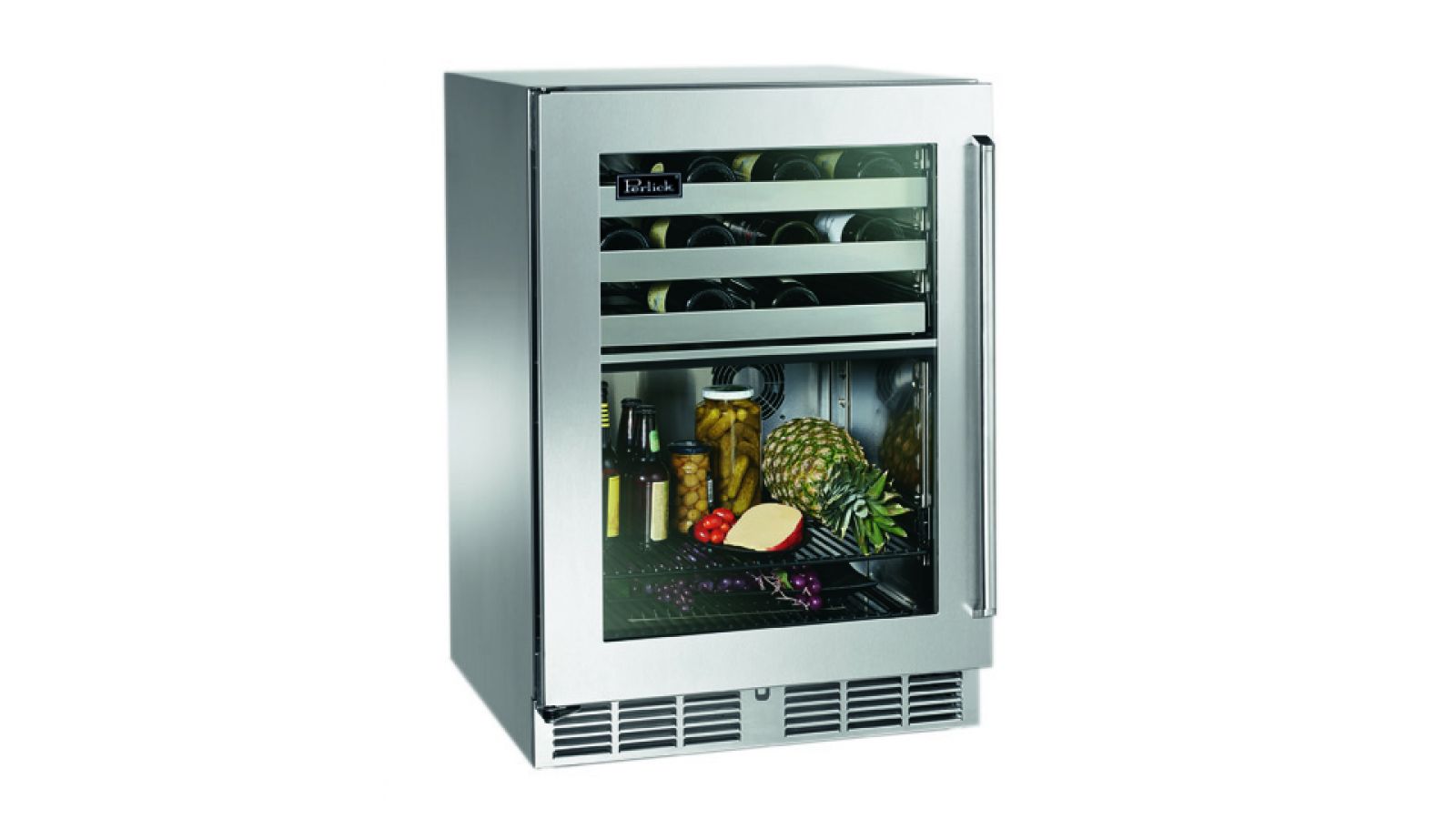 Perlick 24 Dual-Zone Refrigerator/Wine