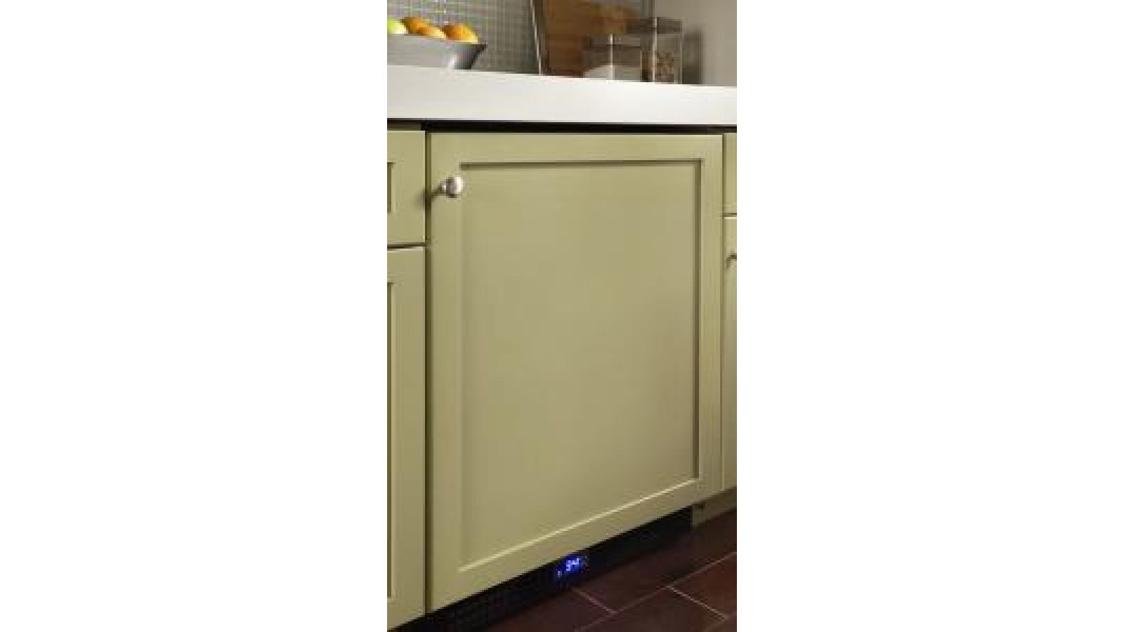 True Undercounter Refrigerator with Overlay Panel